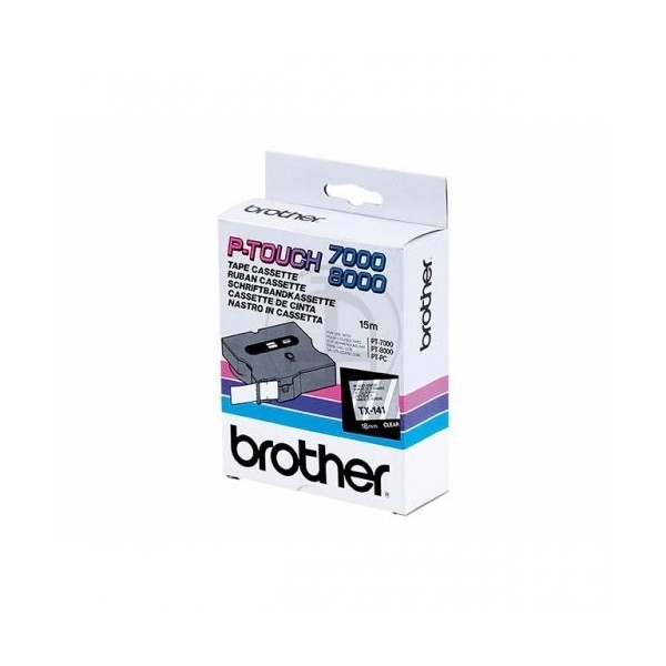 Brother TX-141 TX141 label tape