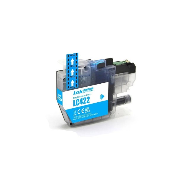 Brother LC422C LC-422C ink cartridge Dore compatible