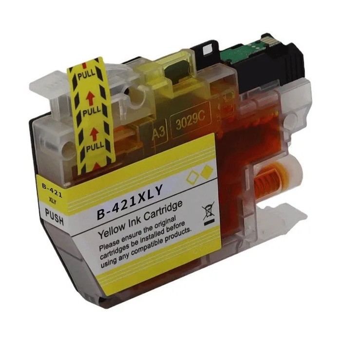 Brother LC-421XLY LC421XLY ink cartridge Dore compatible