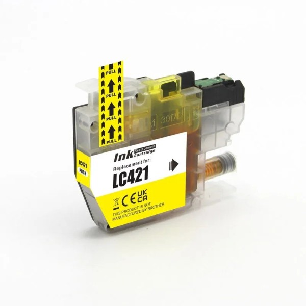 Brother LC421Y LC-421Y ink cartridge Dore compatible