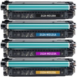 HP 212A W2120A W2121A W2122A W2123A тонер Dore совместимый комплект 4 шт