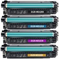 HP 212X W2120X W2121X W2122X W2123X toneris Dore saderīga komplekts 4 gab