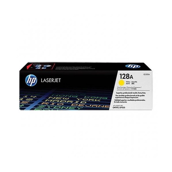 HP toner cartridge CE322A 128A Y