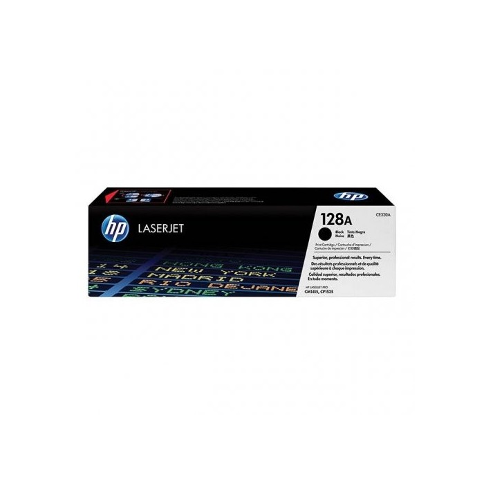 HP toner cartridge CE320A 128A BK