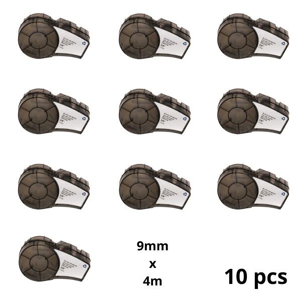 Brady M21-375-499 label tape Dore compatible set 10 pcs
