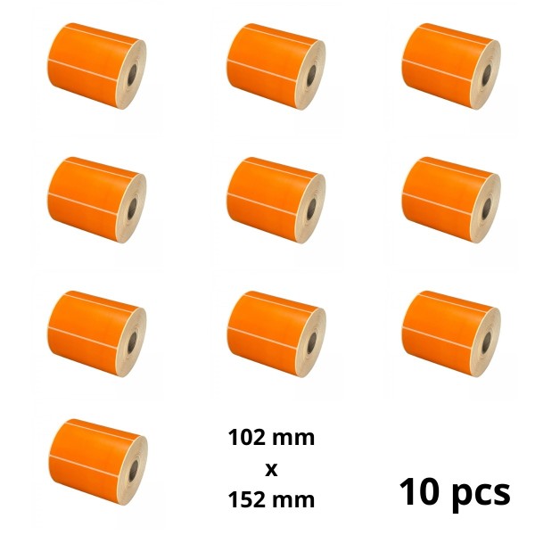 Zebra 800264-605 102mm x 152mm etiketi rull Dore analoog komplekt 10 tükki