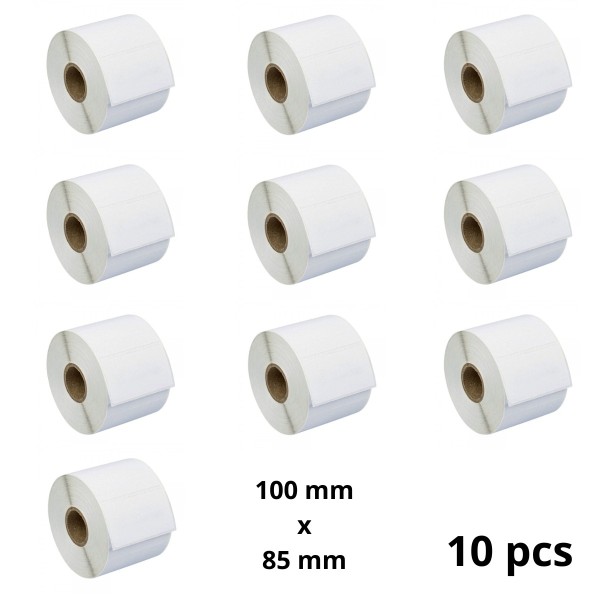 Zebra 3006082 100mm x 85mm label roll Dore compatible set 10 pcs