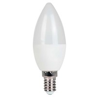 LED lemputė E14-C37 7W 3000K