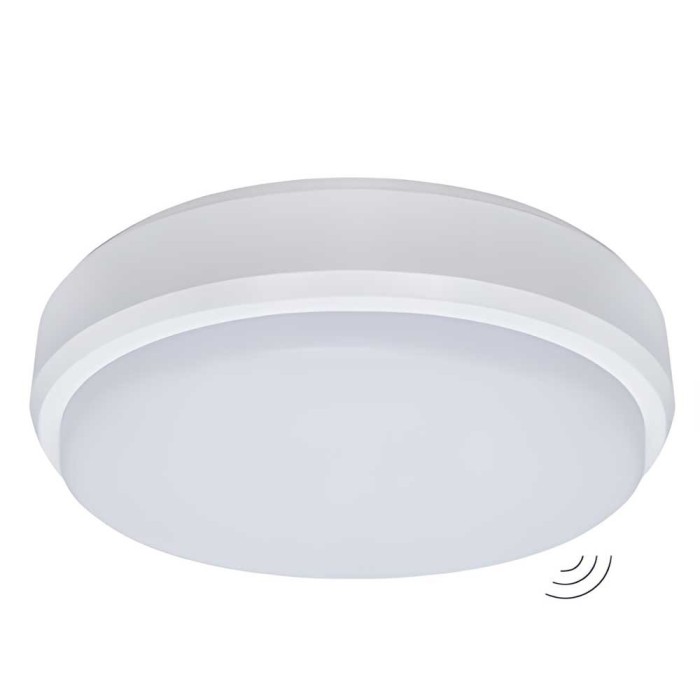 LED Proof luminaire with sensor 15W DW IP65 4000-4500K