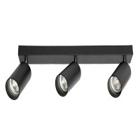 LED Line-GU10-3 luminaire black IP20