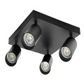 LED Line-GU10-4 valgusti must IP20