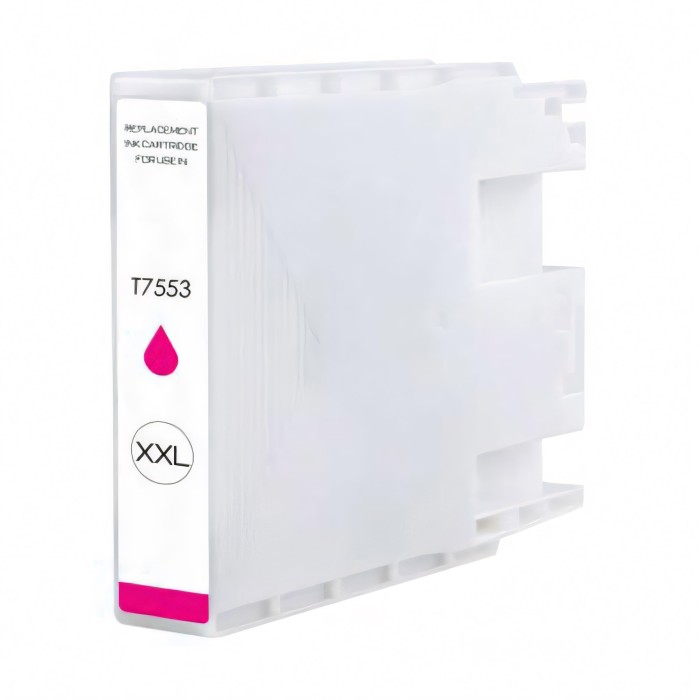 Dore anlog ink cartridge Epson C13T755340 T7553XL Magenta