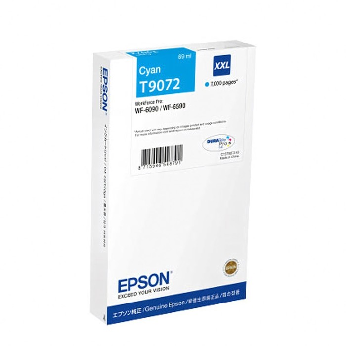 EPSON Ink cartridge T9072 XL C13T907240 Cyan