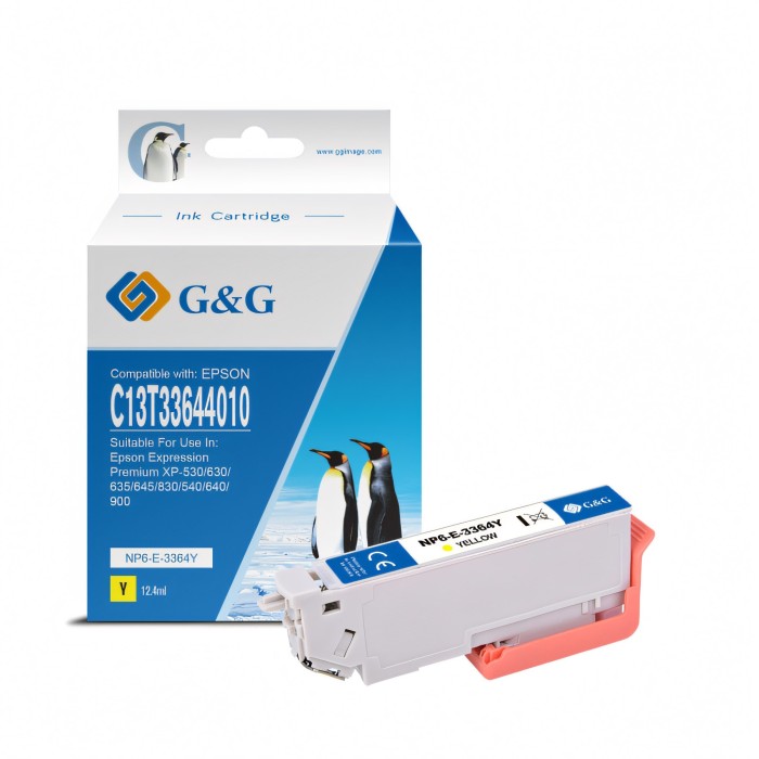 G&G analogue ink cartridge C13T33644010 33XL T3364