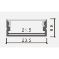 LED profiil 009W 3m