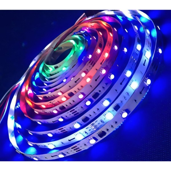 LED sloksnes pikseļu rgb 7,2w / m