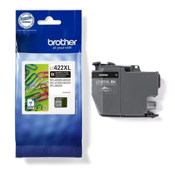 Brother LC-422XLBK LC422XLBK tintes kasetne