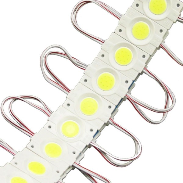 LED 2.4W red CW COB moduuli 20 kpl