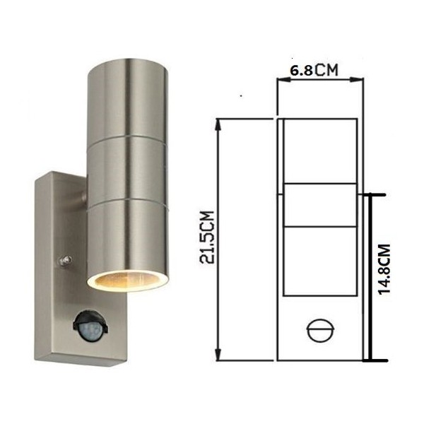 copy of LED rūsas sienas lampa 2x1w 4000-4500K