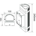 copy of LED rūsas sienas lampa 2x1w 4000-4500K