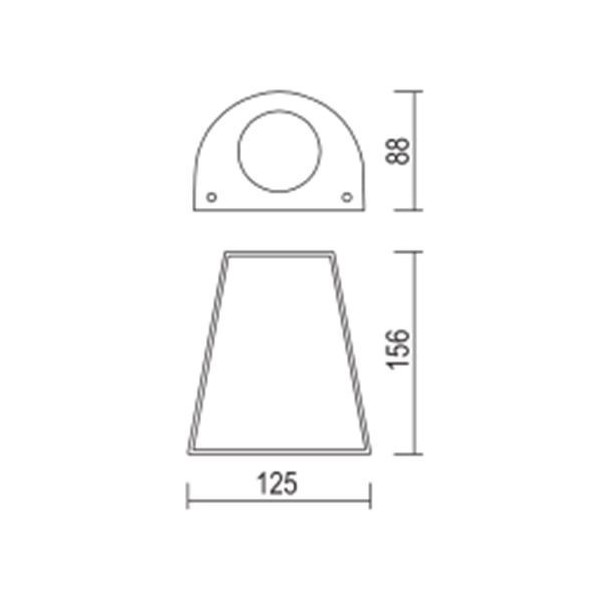 LED Wall-016 (GU10) luminaire