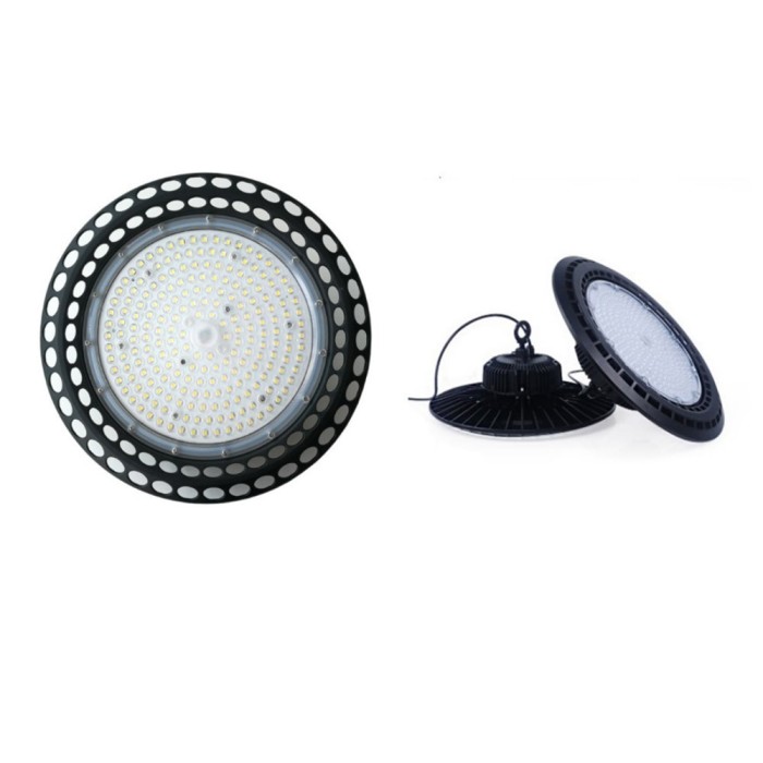 LED UFO HIGH BAY lamp 200W AC90-265V 4000-4500K IP65 Ø350mm*163↕mm