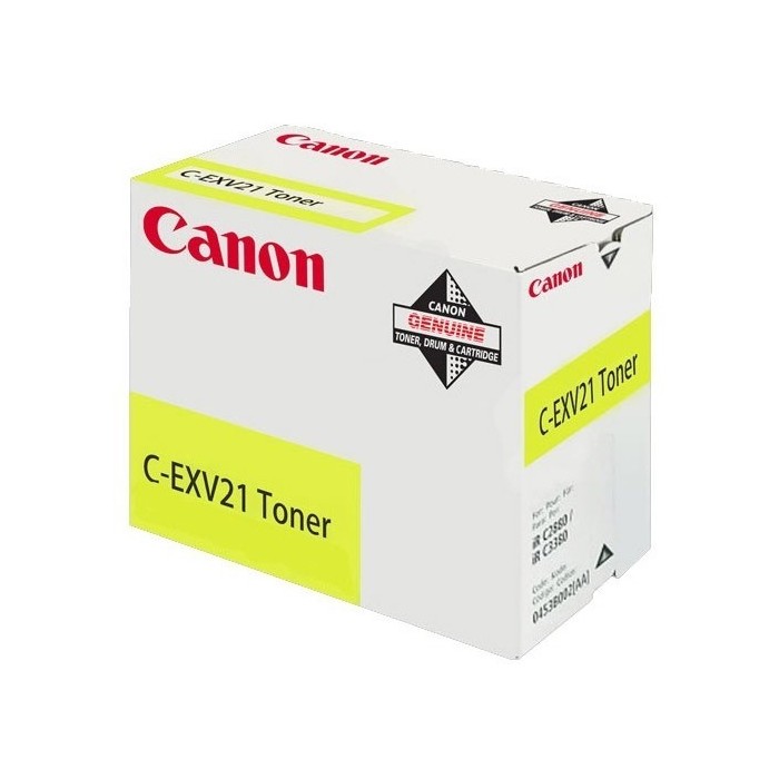 Canon C-EXV21Y CEXV21Y 0455B002 toner