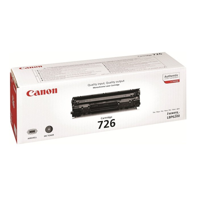 Canon 3483B002 726Bk Tonerio