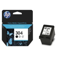 HP 304 tindikassett BK 304BK N9K06AE