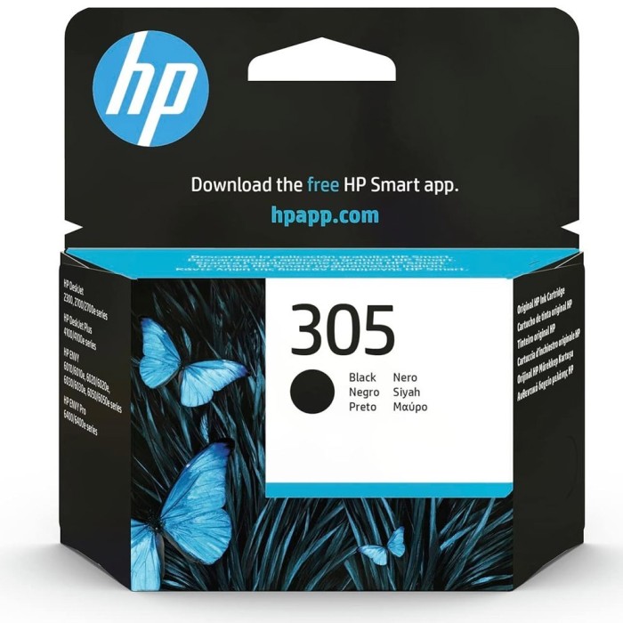 HP чернила 305 black 3YM61AE