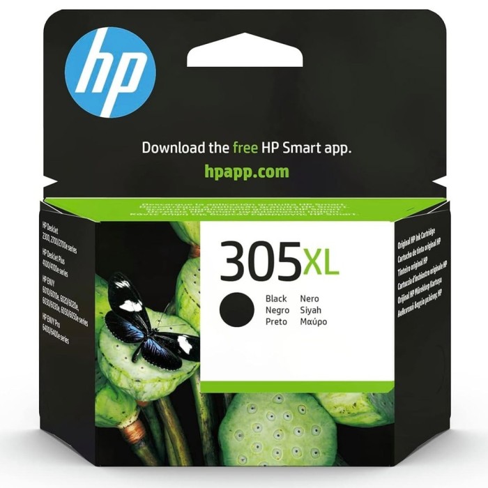 HP ink 305 XL 305xl black 3YM62AE