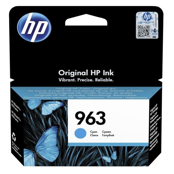 HP чернильный картридж 3JA23AE 963 Cyan