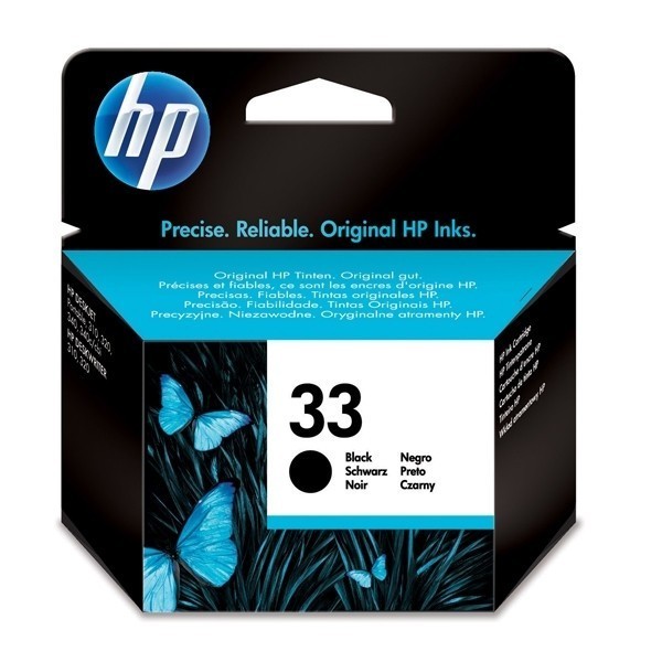 HP Tindikassett 51633ME HP 33 Black