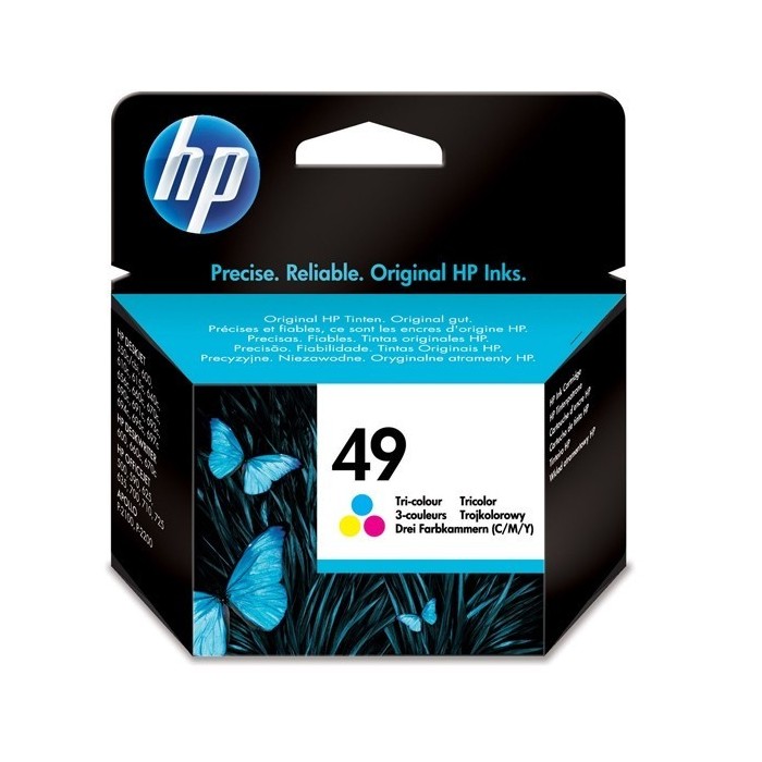 HP tindikassett 51649AE HP 49 CMY