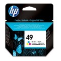 HP tindikassett 51649AE HP 49 CMY