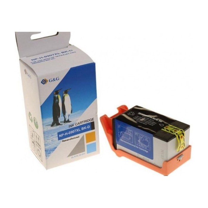 HP 907XLBK T6M19AE ink cartridge G&G analoog