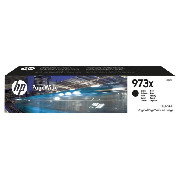 HP original ink cartridge HP 973X BK L0S07AE Black