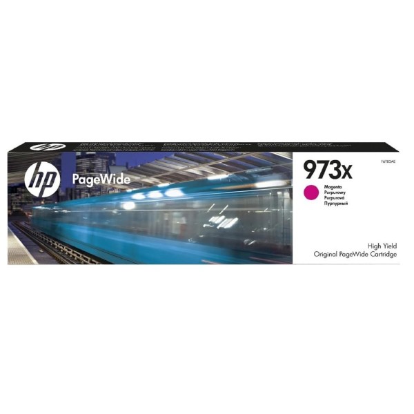 HP originaal tindikassett HP 973X M F6T82AE Magenta