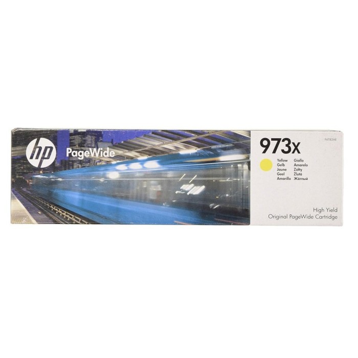 HP originaal tindikassett HP 973X Y F6T83AE Yellow