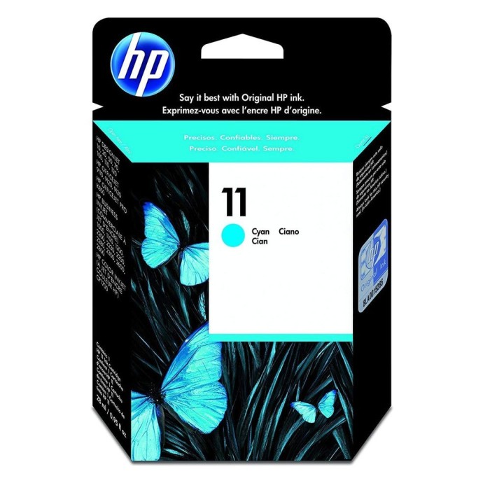 HP tindikassett C4836AN C4836A HP11 Cyan