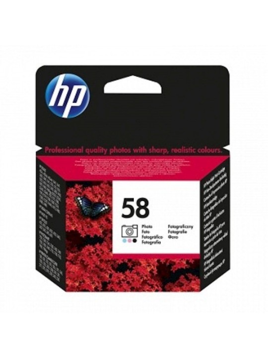 HP ink cartridge C6658AE 58 C6658