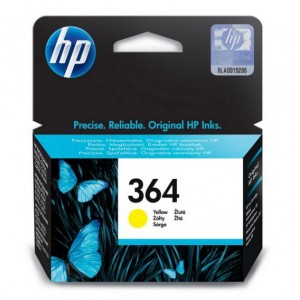 HP ink cartridge CB320EE 364 Y