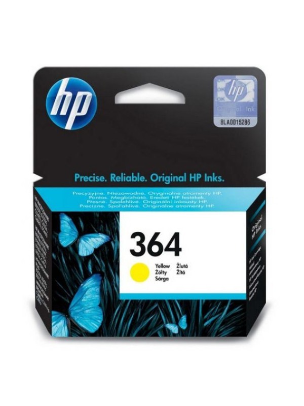 HP ink cartridge CB320EE 364 Y