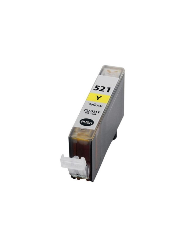 G&G ink cartridge Canon CLI-521Y CLI-521 Y PIXMA iP3600 iP4600 iP46...