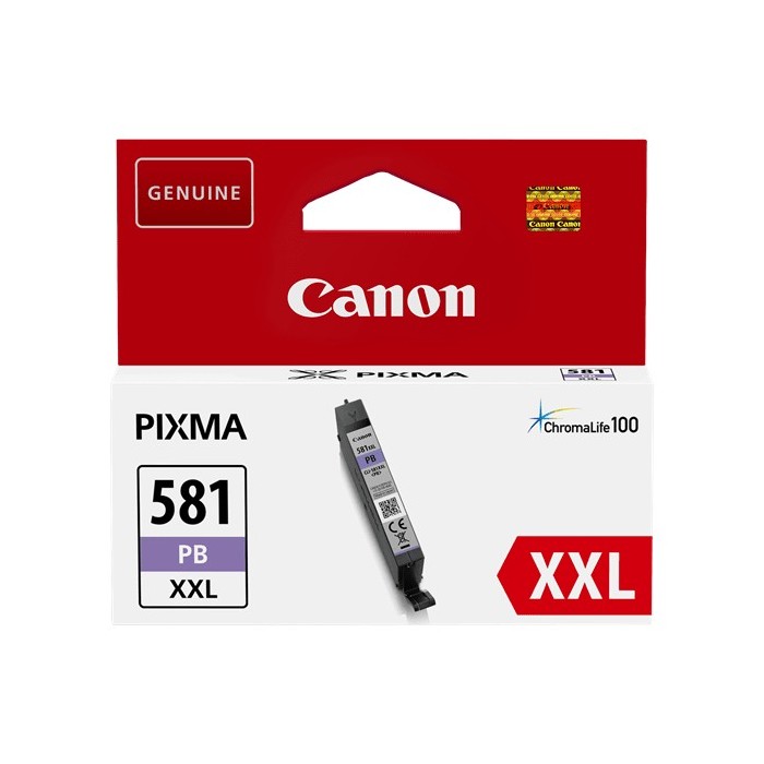 Canon черный картридж CLI-581 XXL Photo Blue XXL CLI-581PBXXL 1999C...