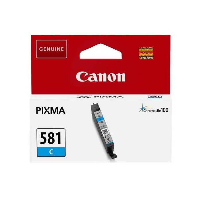 Canon ink cartridge CLI-581 Cyan CLI-581C 2103C001