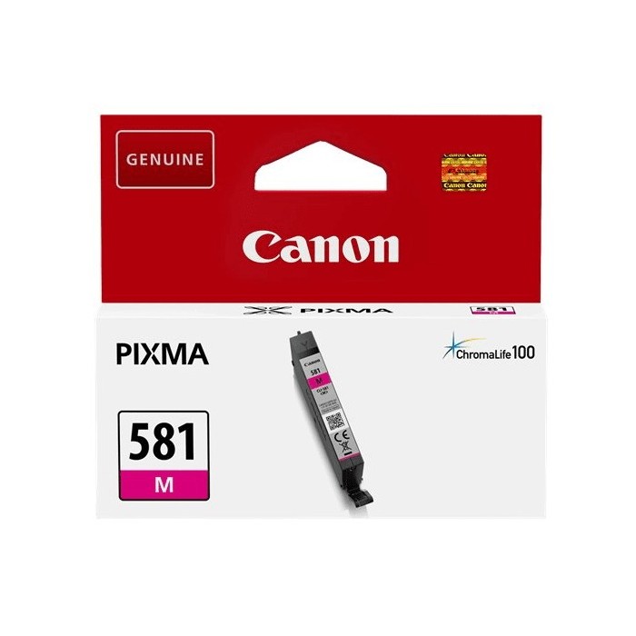 Canon черный картридж CLI-581 Magenta CLI-581M 2104C001