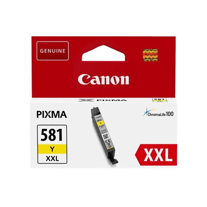 Canon черный картридж CLI-581 XXL Yellow CLI-581YXXL 1997C001 CLI-5...