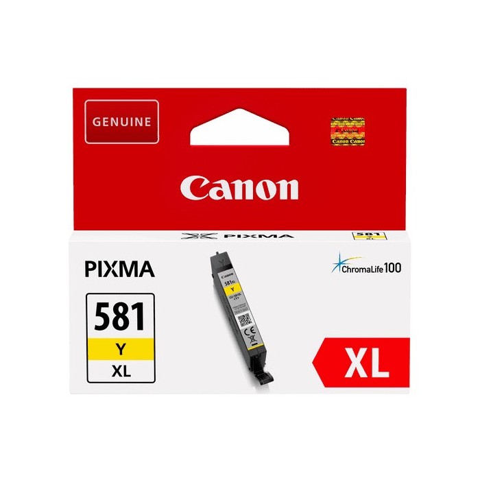 Canon черный картридж CLI-581 XL Yellow CLI-581YXL 2051C001 CLI-581XL