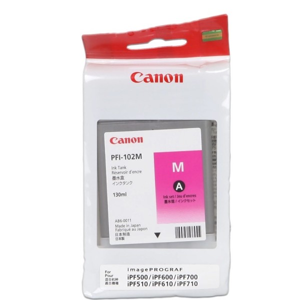 Canon чернильный картридж 0897B001 PFI-102M